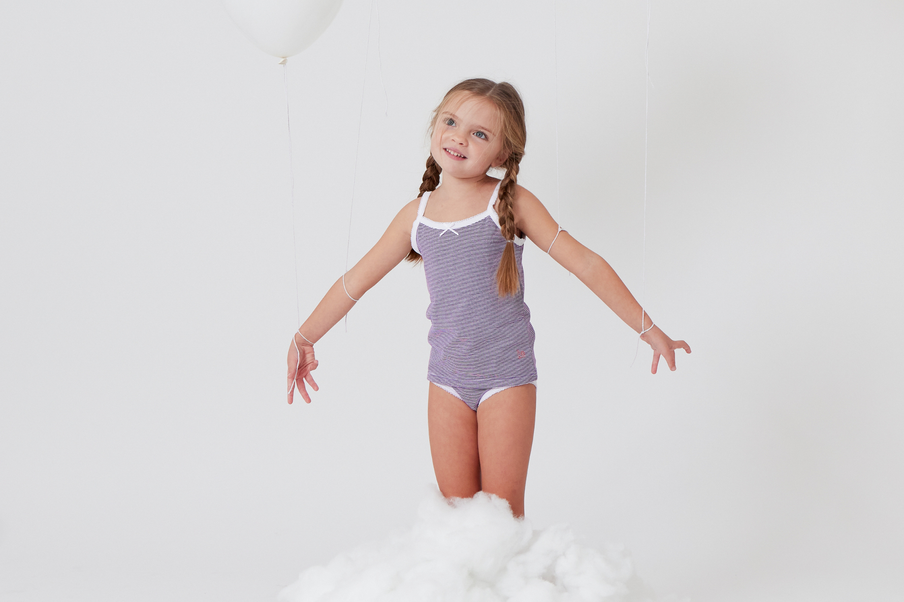Feathers Girls and Toddler Undershirts - Kids Camisoles - Super Soft Cotton by Feathers USA at Everetts Place