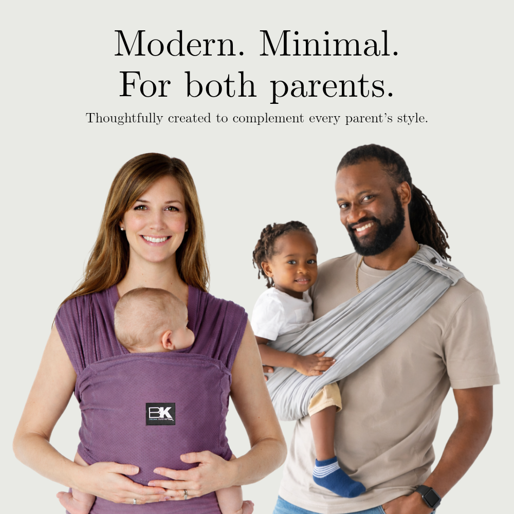 Performance Fabric Baby Carrier - Heather Black by Baby K'tan