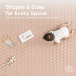 Play Mat with Non-Slip Bottom in Blush by Comfy Cubs at Everetts Place