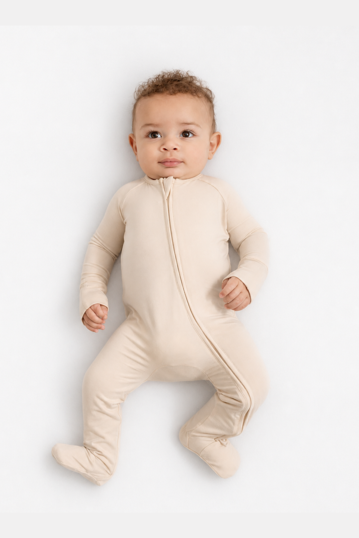 Solid Bamboo Baby Onesies | Soft & Breathable Bodysuit by Rayn’s Tiny Stitches