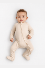 Solid Bamboo Baby Onesies | Soft & Breathable Bodysuit by Rayn’s Tiny Stitches