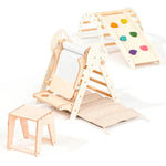 4in1 Montessori Climbing Set for Toddlers Pikler Triangle Arch Slide Board and Cushion Ages 1 to 3 Goodevas Everetts Place: Online Boutique 179.00