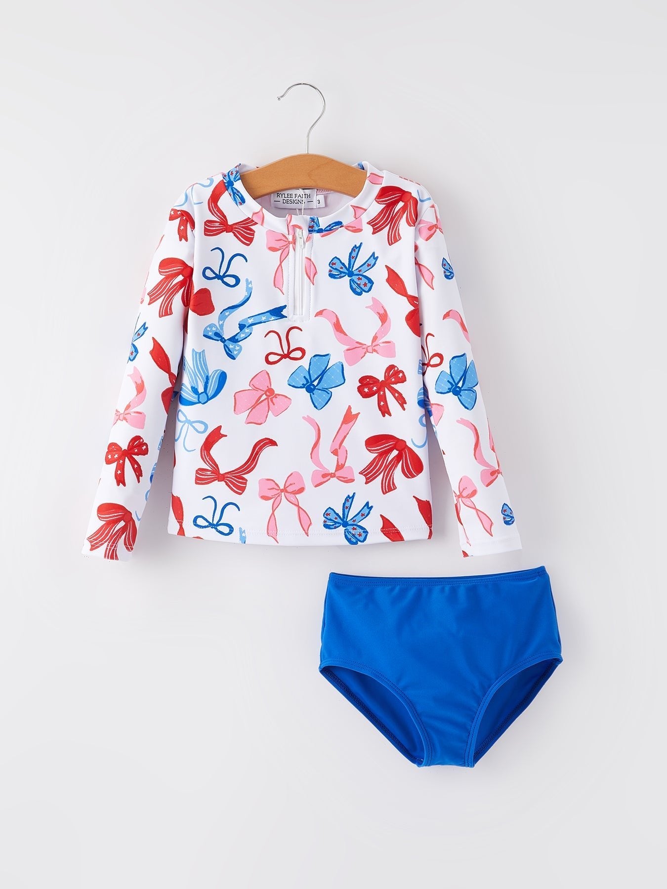 4th of july “Bow”  Boutique Swimsuit - Pink, Baby & Toddler Clothing, Child, Top, Swimwear | Everetts Place