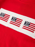Rylee Faith Designs 4th of july Flag Embroidery Smocking Boys SetEveretts Place