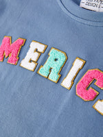 Rylee Faith Designs 4th of july “MERICA”Top Girls Gauze SkirtEveretts Place