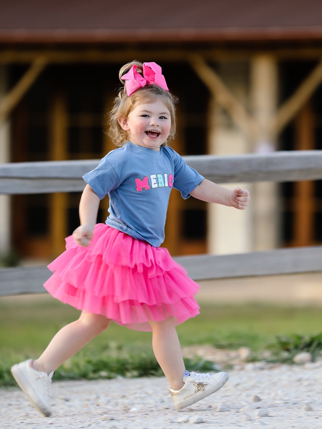 Rylee Faith Designs 4th of july “MERICA”Top Girls Gauze SkirtEveretts Place