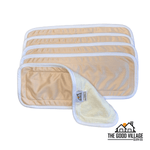 The Good Village Cloth Co. 5 - Pack Bamboo Boosters – Driftwood - 