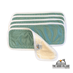 The Good Village Cloth Co. 5 - Pack Bamboo Boosters – Evermoss - 