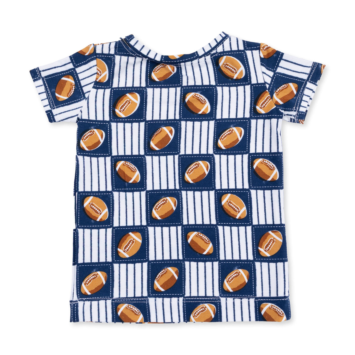 Football Patchwork - Loungewear Short Set by Angel Dear