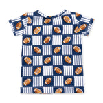 Football Patchwork - Loungewear Short Set by Angel Dear