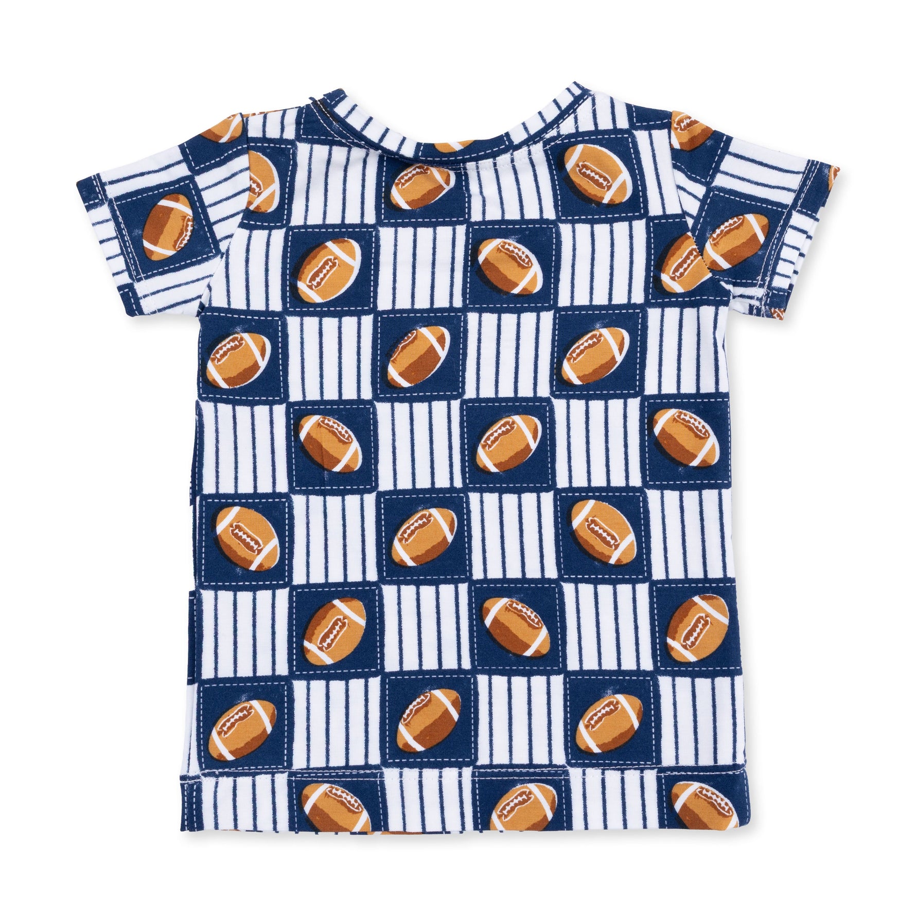 Football Patchwork - Loungewear Short Set by Angel Dear