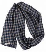 Blue Plaid Ring Sling Carrier by Little Mae & Co