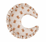 Gingham Feeding Old Support Ruffle Nursing Pillow Cover by Little Mae & Co