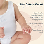 Feathers USA Baby Onepiece Bodysuit Tagless Comfort for Newborns by Feathers USA at Everetts Place