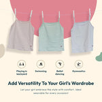 Feathers USA Kids Camisoles With Super Soft Cotton For Girls And Toddlers by Feathers USA at Everetts Place