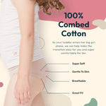 Feathers USA Girls Underwear with Super Soft Cotton for Kids by Feathers USA at Everetts Place