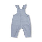 Quarry - Front Snap Ruffle Overall by Angel Dear at Everetts Place