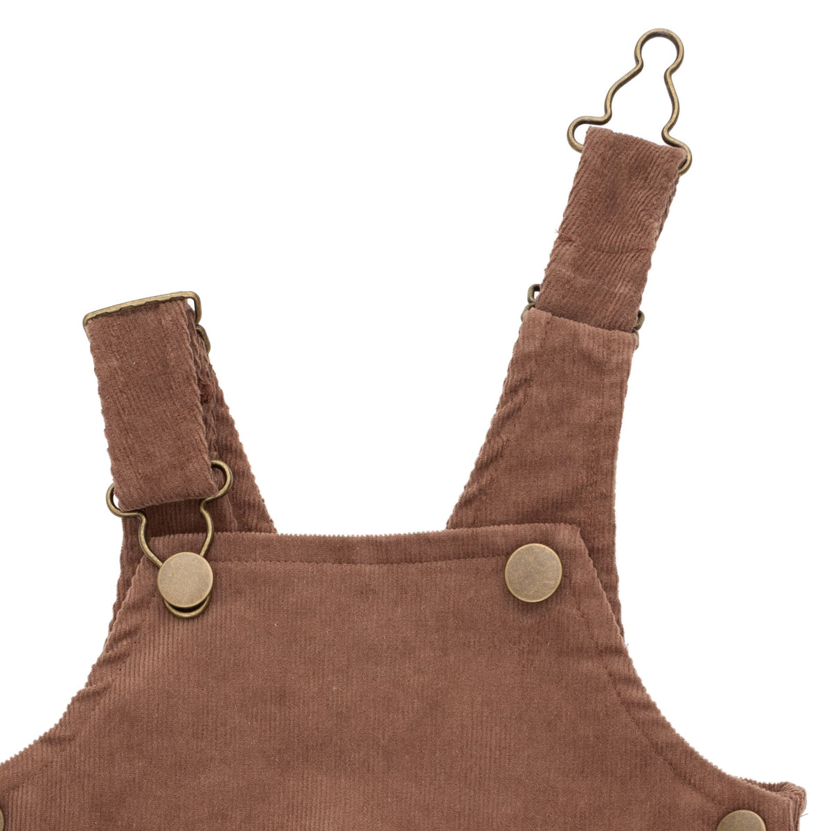 Solid Beaver Fur Corduroy - Uni Old School Overall by Angel Dear