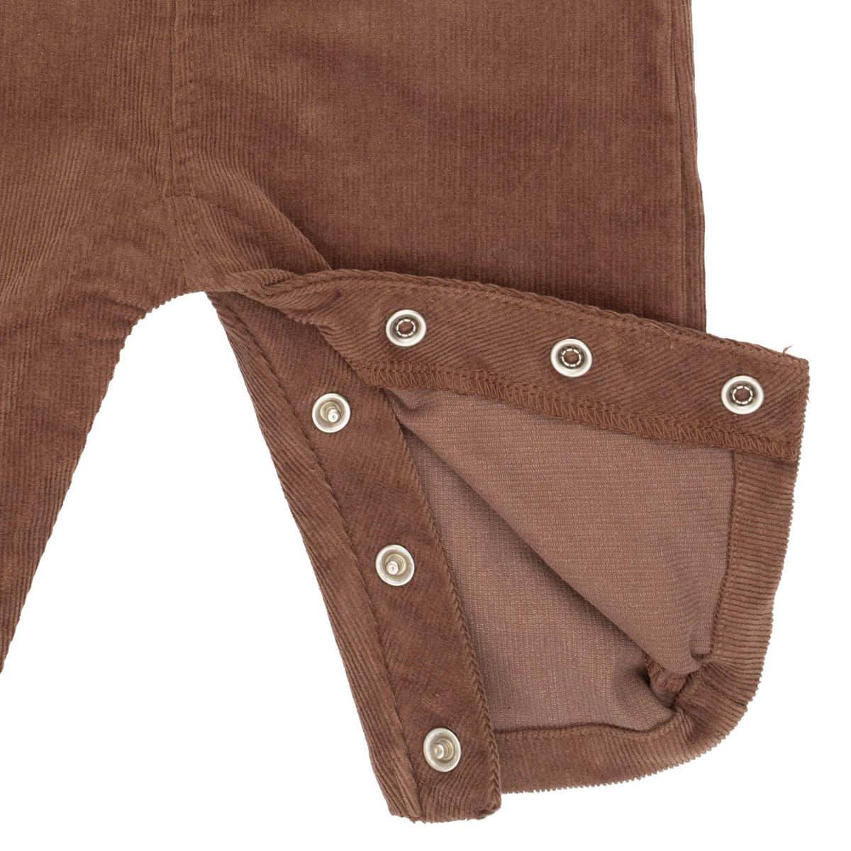 Solid Beaver Fur Corduroy - Uni Old School Overall by Angel Dear