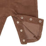Solid Beaver Fur Corduroy - Uni Old School Overall by Angel Dear