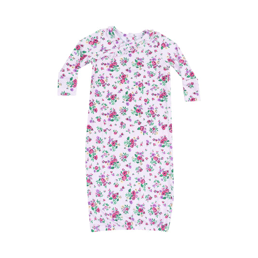 Kimono Gown Preppy Roses Soft Silky Viscose Baby Wrap Angel Dear