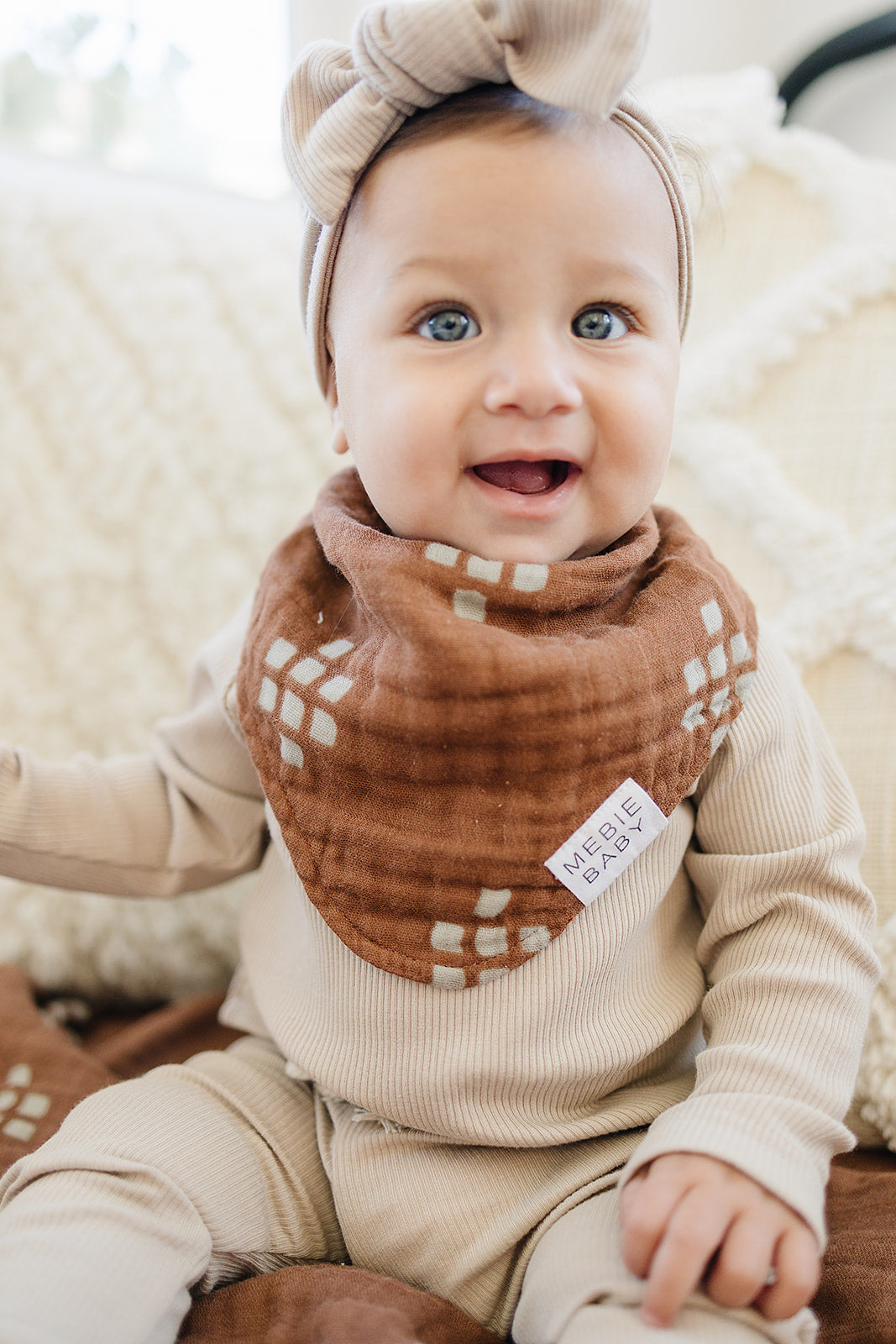 Gentle Muslin Baby Bib - Drool & Spill Protection