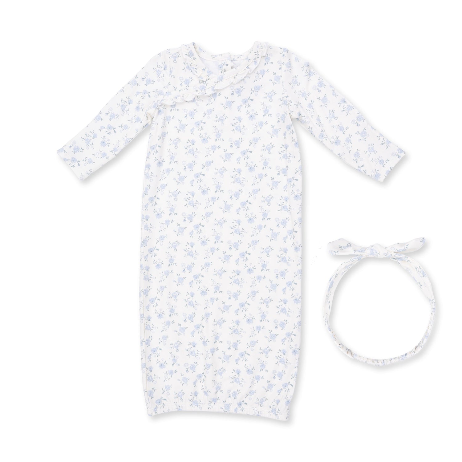 Rose Briar - Kimono Gown and Knot Headband by Angel Dear (view 2 of 5)