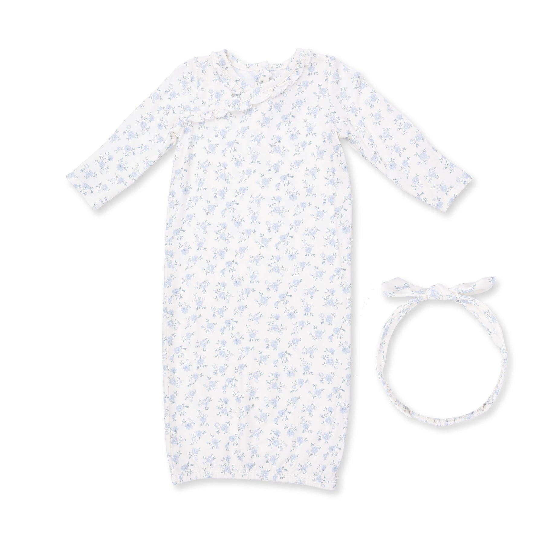 Rose Briar - Kimono Gown and Knot Headband by Angel Dear (view 2 of 5)