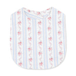 Anna Floral Stripe - Feeding Bib by Angel Dear