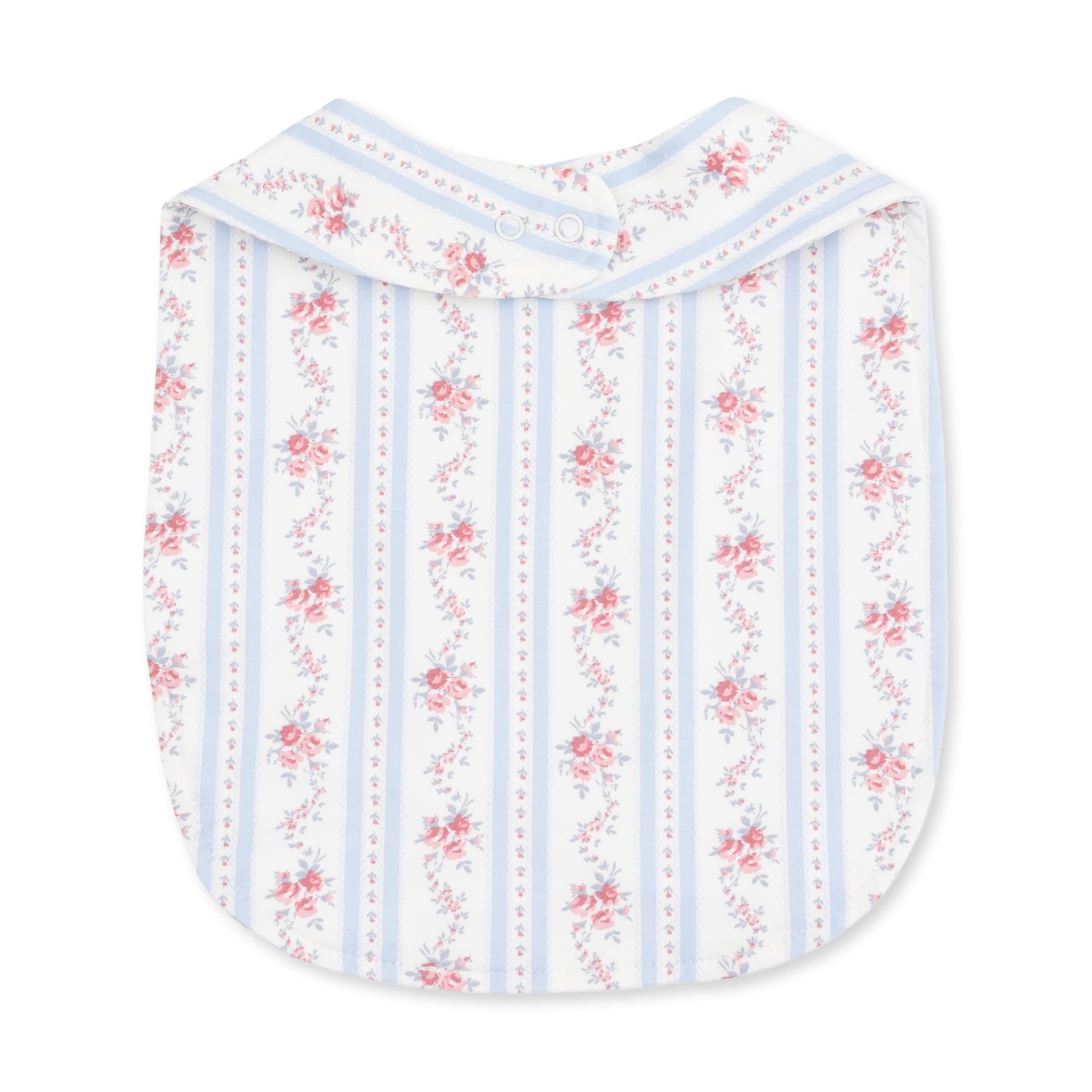 Anna Floral Stripe - Feeding Bib