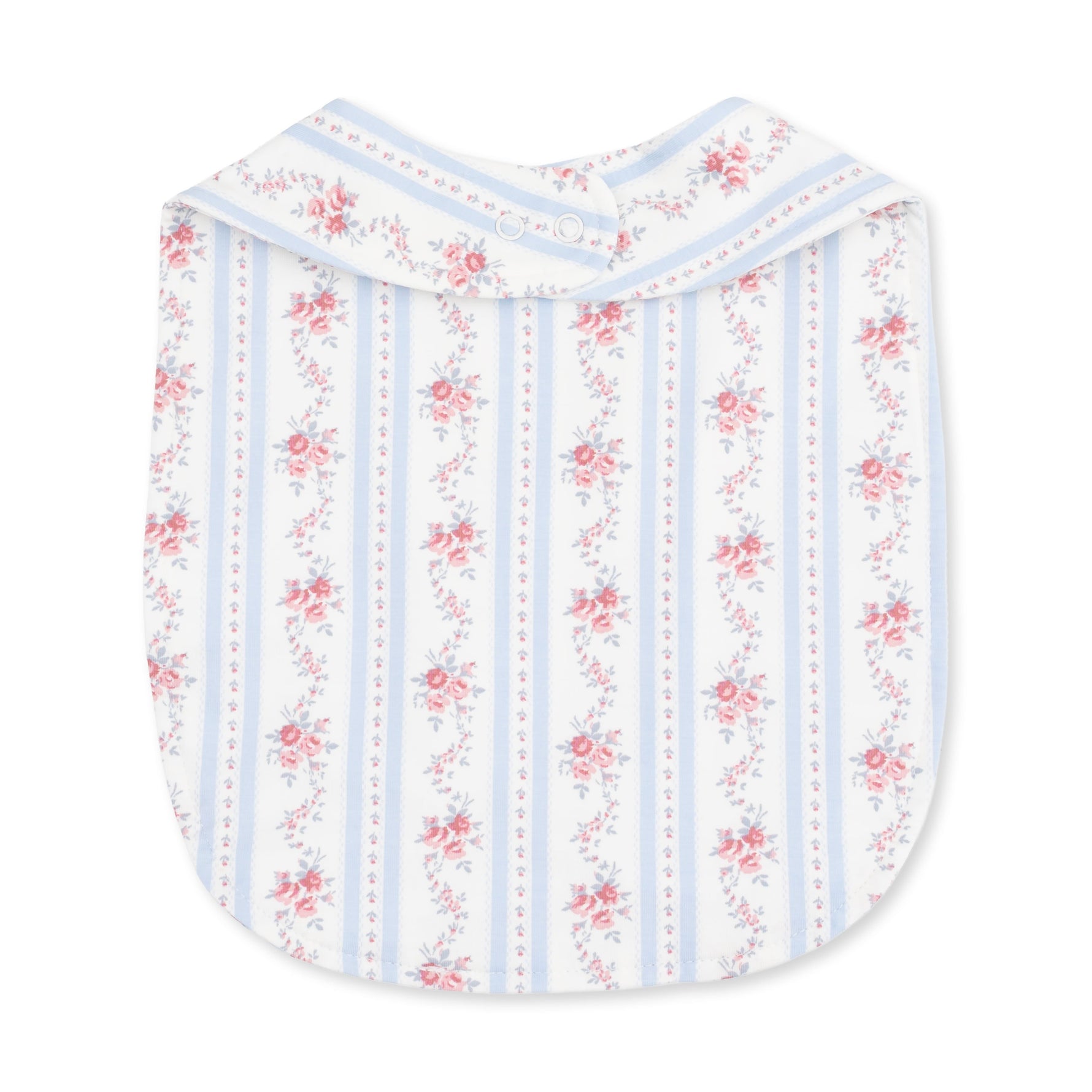 Anna Floral Stripe - Feeding Bib by Angel Dear
