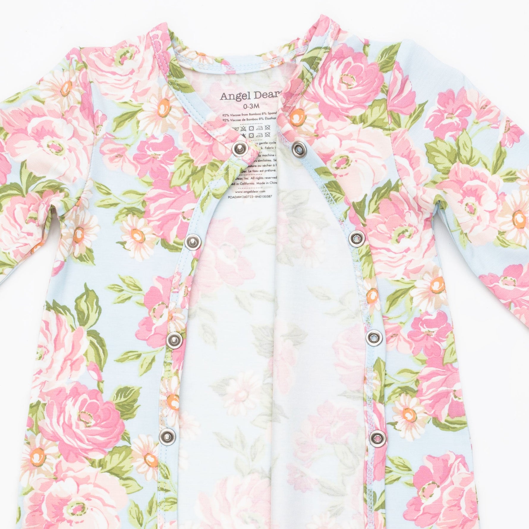 Viscose from Bamboo Convertible Gown - Angeline Floral by Angel Dear (view 3 of 4)