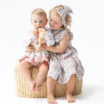 Western Plaid - Western Pearl Snap Dress and Bloomer by Angel Dear