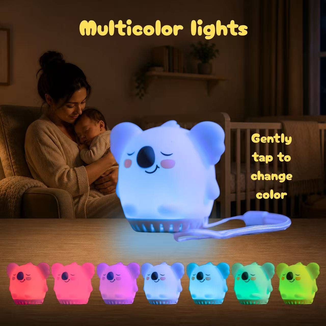 Sleeping Pal mini sound machine & night light for soothing kids & babies