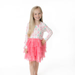 Bow Trellis Tree - Twirly Long Sleeve Tutu Dress and Cartwheel Short by Angel Dear