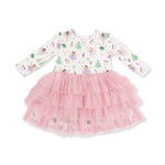 Sugar Plum Fairies - Twirly Long Sleeve Tutu Dress with Cartwheel Short by Angel Dear