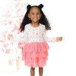 Sugar Plum Fairies - Twirly Long Sleeve Tutu Dress with Cartwheel Short by Angel Dear