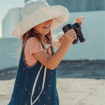 Denim Dress Mini Tulip With Embroidered Details For Summer Lovely Littles 