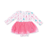 Bow Trellis Tree - Long Sleeve Tutu Bodysuit Dress by Angel Dear