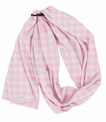 Light Pink Checkered Ring Sling Carrier by Little Mae & Co