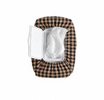 Gingham Wet Wipe Cover by Little Mae & Co