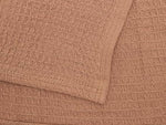 Crover 100% cotton waffle baby blankets for swaddling and stroller coverage.