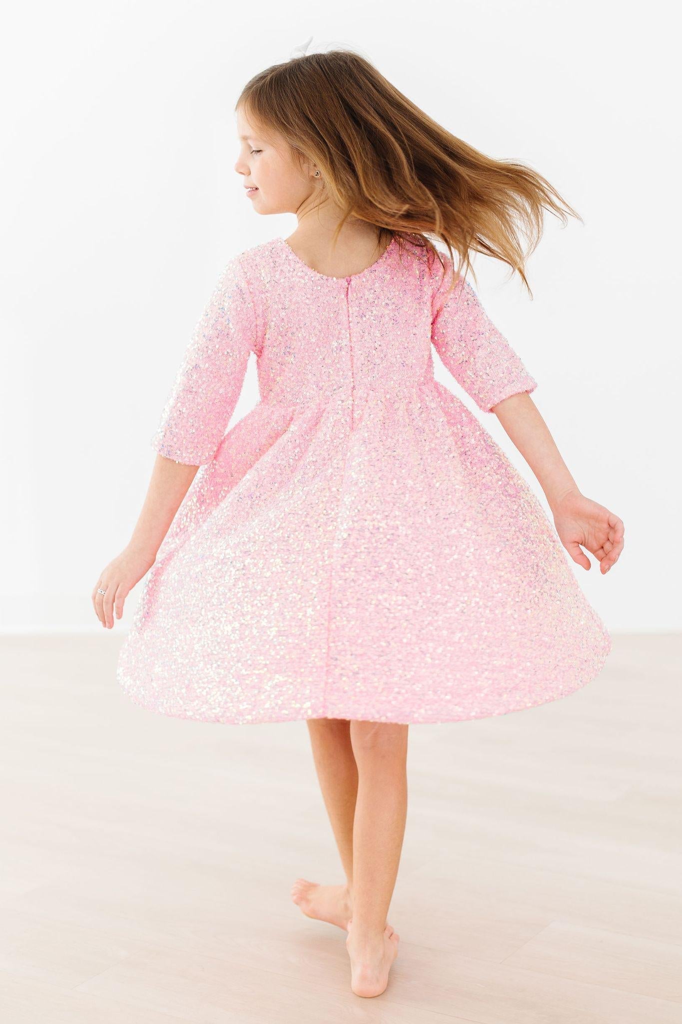 Mila & Rose ® Sale Bubblegum Pink Sequin Dress for Girls Mila Rose - Apparel & Accessories > Clothing > Dresses Sequin Dress