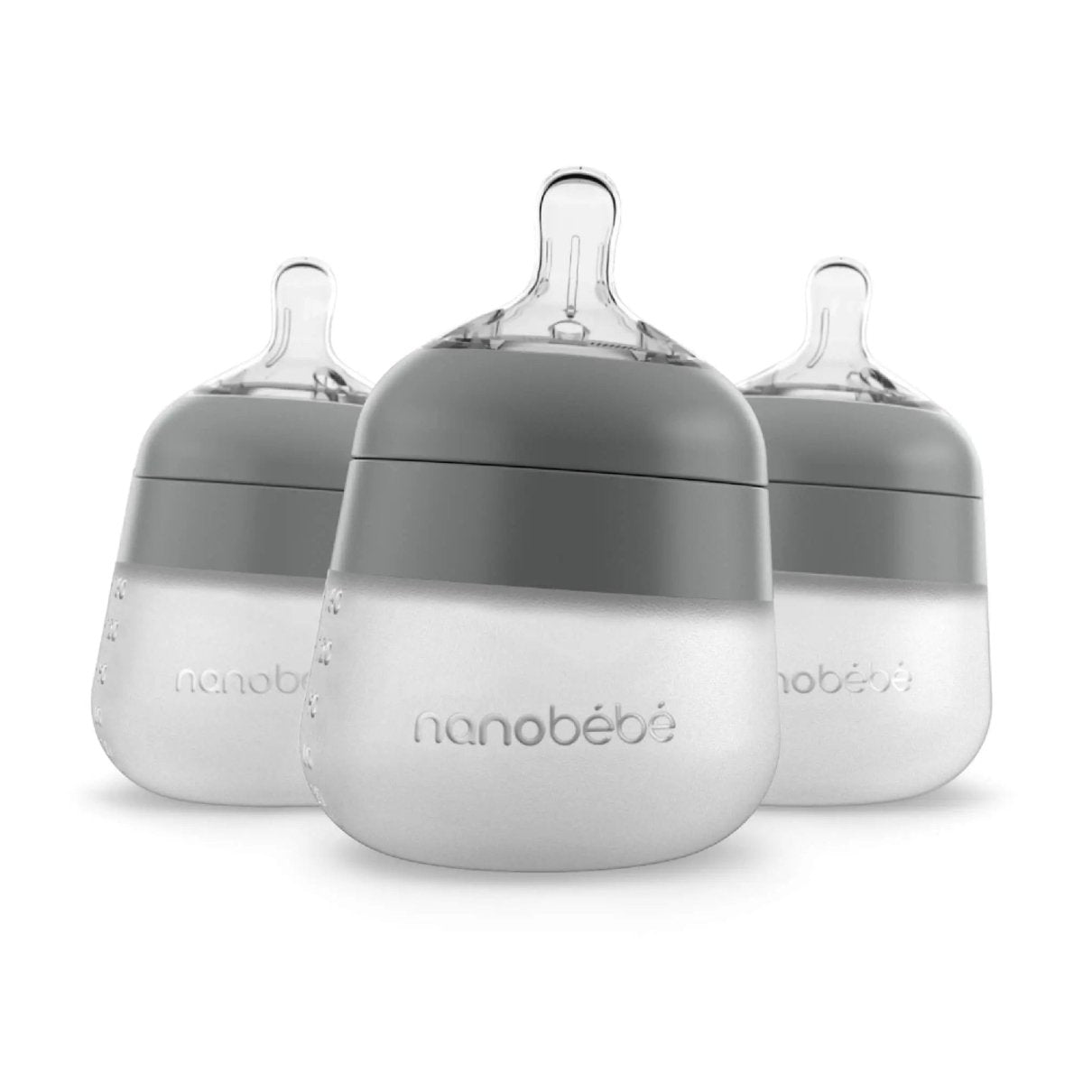 Nanobébé 5oz Flexy Silicone Baby Bottle - 