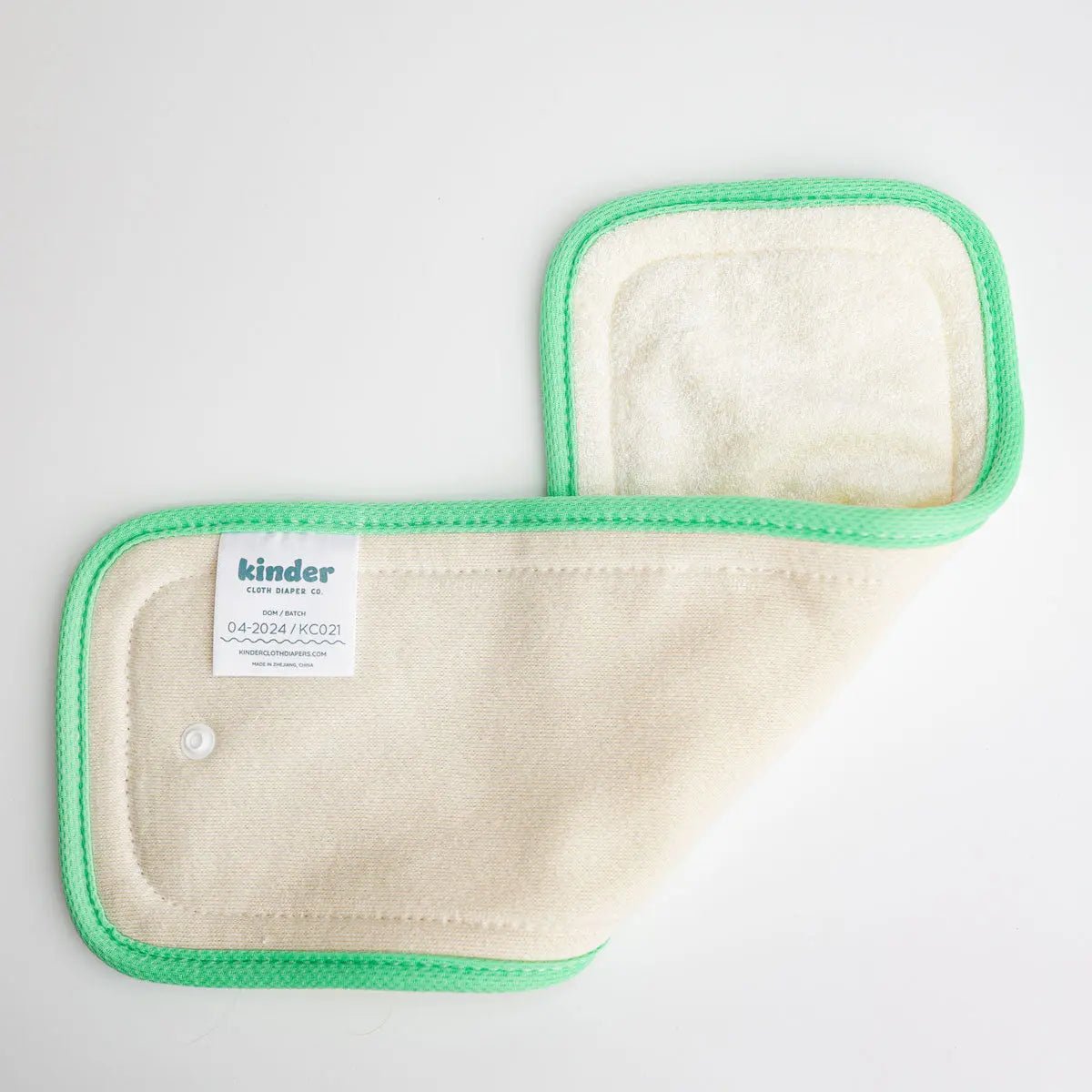 Kinder Cloth Diaper Co. 6 - Layer Bamboo Hemp Cotton Insert - 