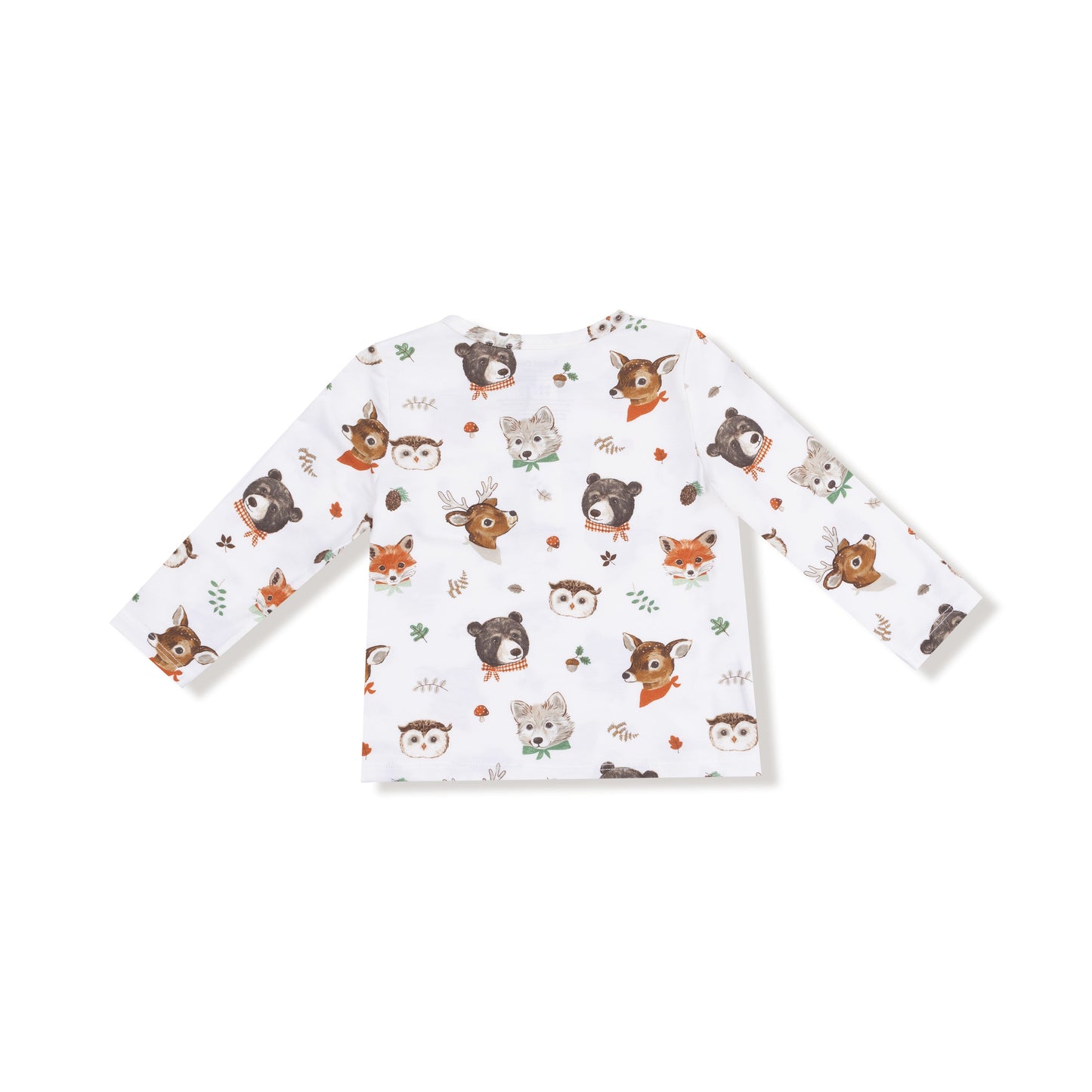 Angel Dear Baby Long Sleeve Henley Shirt For Fall Season
