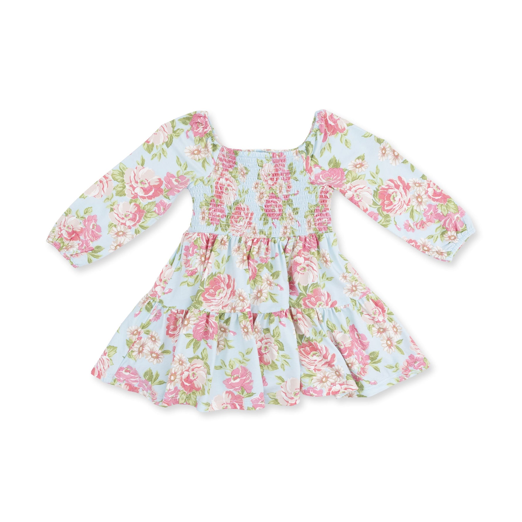 Angeline Floral Cap Sleeve Dress & Legging Set by Angel Dear (view 3 of 5)