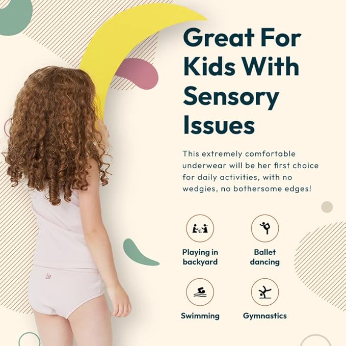 Feathers USA Underwear With Super Soft Cotton For Girls And Toddlers by Feathers USA at Everetts Place