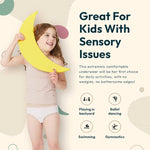 Feathers USA Girls Underwear with Super Soft Cotton for Kids by Feathers USA at Everetts Place