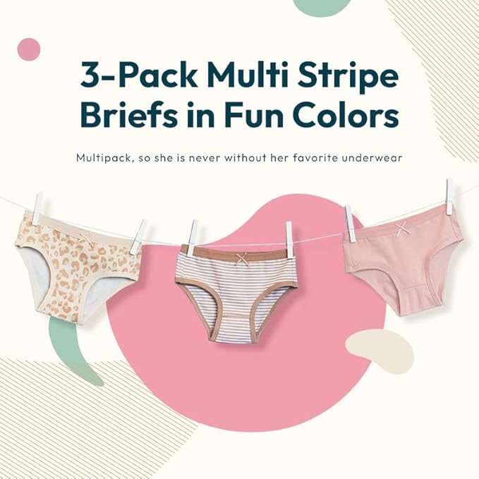 Feathers USA Girls Underwear with Super Soft Cotton for Kids by Feathers USA at Everetts Place